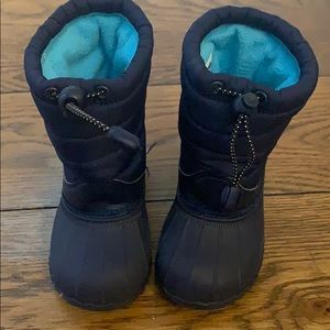 Native Blue Snow Boots Size 7
